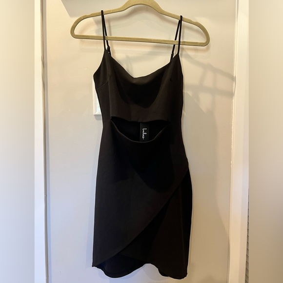 Lulu’s Chic Peek Magenta Cutout Bodycon Dress Sz. Medium - Picture 2 of 5